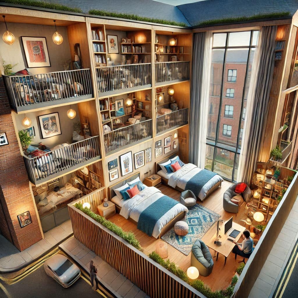 2 bed student accommodation in Lancaster for 2025