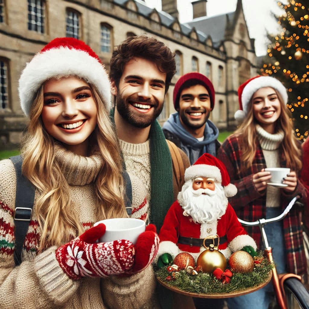 Student flats Christmas in Lancaster