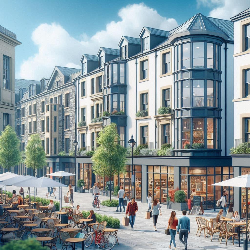 Student Accommodation in Lancaster city centre, surrounded by cafes and shops near University