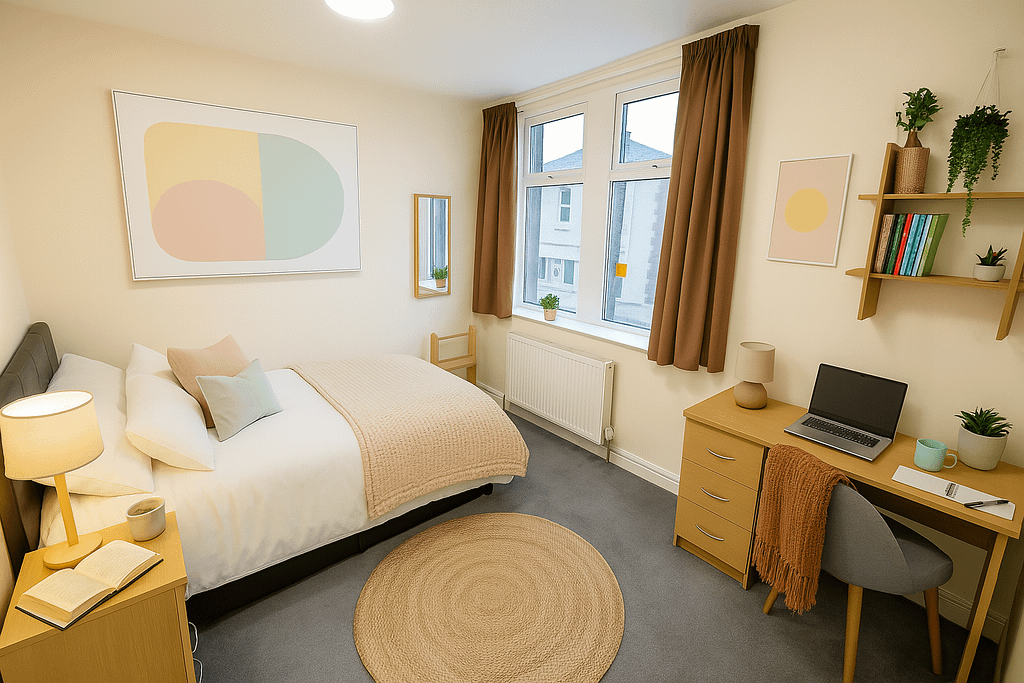 HMO Licensed large 9 bed Lancaster university approved off-campus accommodation reviews with bills included, ner university