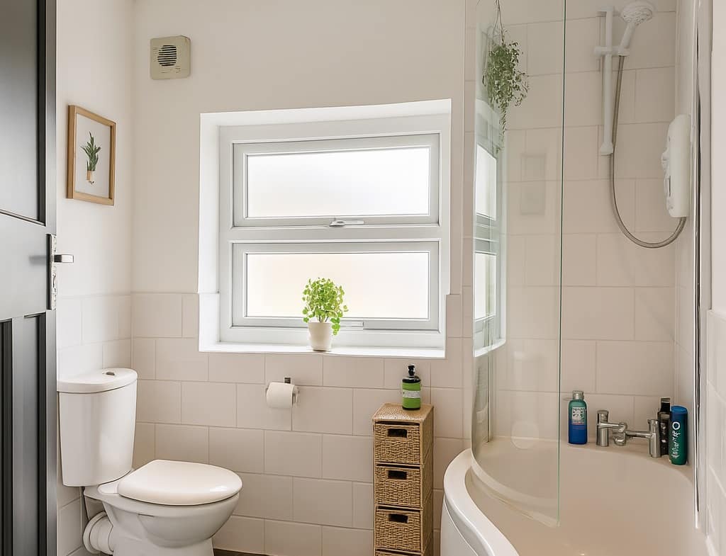 Best Luxury 3 bed student accommodation Lancaster bathroom