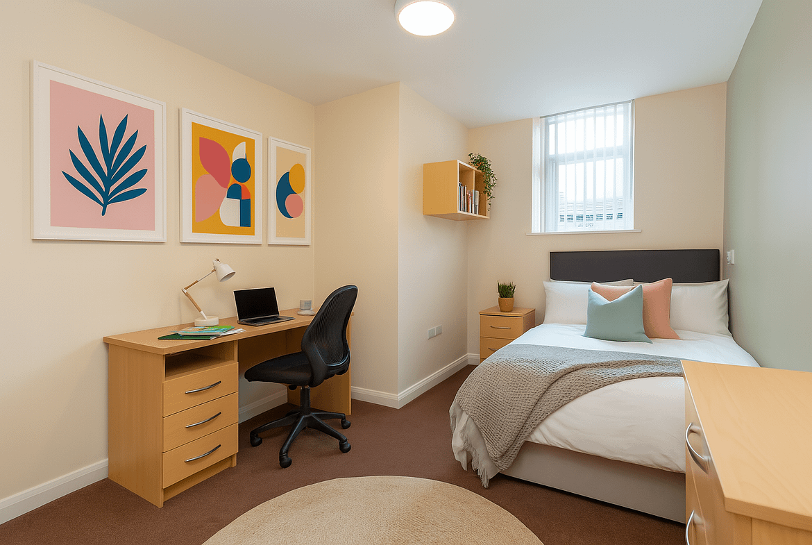6 bed Approved Lancaster University student lettings modern student rooms