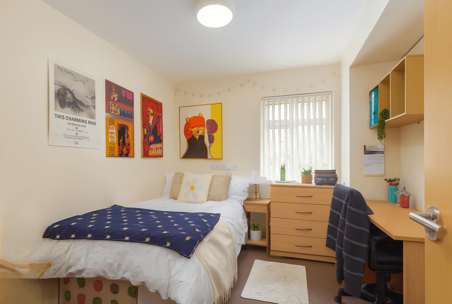 Lancaster city centre showing prime student property locations near universities