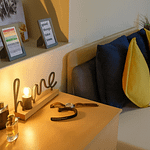 Self-contained studio apartment Lancaster city centre with private kitchen bathroom and study space. lancaster university graduate college accommodation