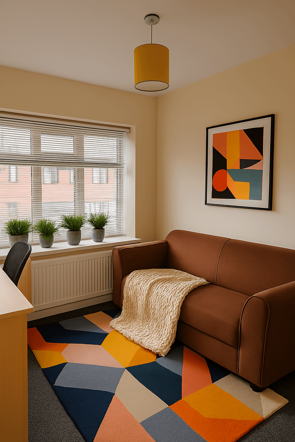 communal study space student living Lancaster